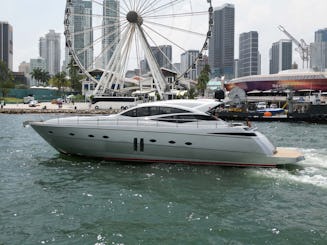 💎62ft Pershing Power Mega Yacht in Miami 