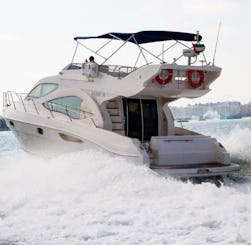 Yacht de luxe Majesty de 48 pieds à Dubaï pour 15 personnes !