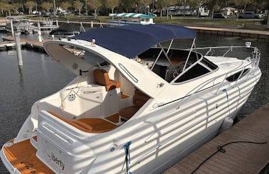 34' Bayliner Day Motor Yacht for 12 person