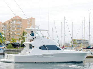 Yacht de luxe Riviera de 46 pieds et pêche sportive à Mazatlan