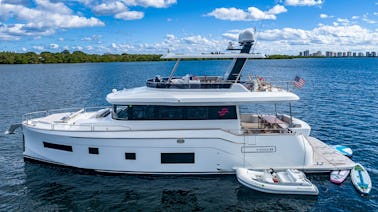 Beautiful 61 Sirena ready for Sag Harbor NY and Hamptons day charters