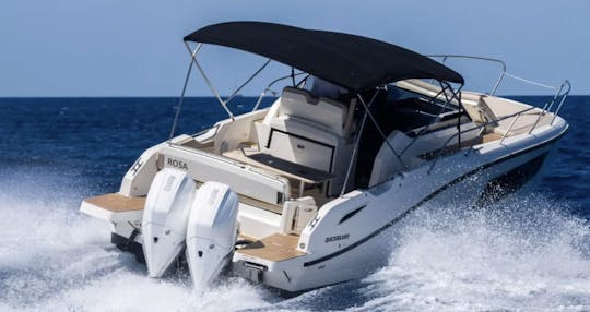 Quicksilver 875 Sundeck 2024 to cruise Ibiza and Formentera!