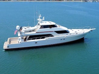 90' Yacht Fisher, Fish in Style and Comfort.