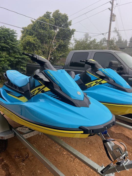 Yamaha EX Deluxe Jet Ski From San Diego bay to Lake Perris!!