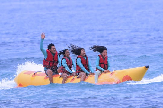 Banana Boat Ride in Negombo, Sri Lanka