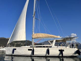 Intimate Sailing in Montenegro with Oceanis 48 Sailboat
