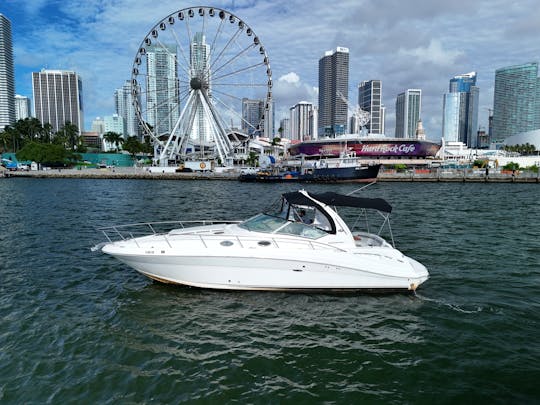 Miami’s Best Views: Skyline & Celebrity Homes Cruise|Sea Ray 37"⚓️