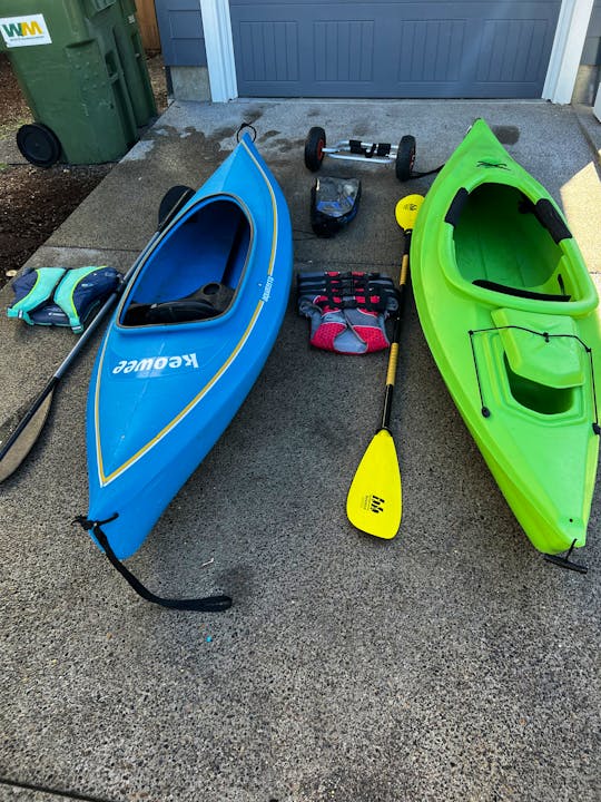 Kayaks for rent Newberg area $10/hr