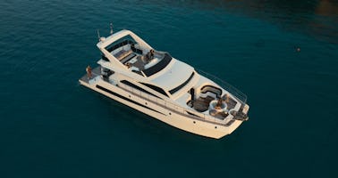 65FT POWER CATAMARAN WITH JACUZZI  