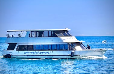 Tiki-Chic Passenger Yacht, 40-120 people, captain & beverage package included