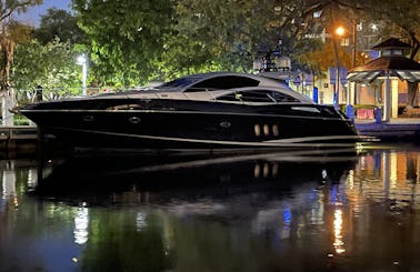 Sunseeker Predator...Black Beauty...Nothing else like this Sexy Fast Yacht