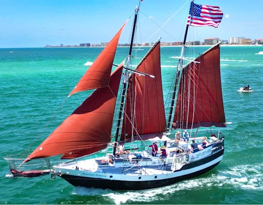 Navegue a bordo do barco mais fotografado da região da Baía de Tampa!