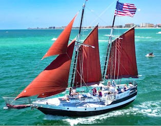 Navegue a bordo do barco mais fotografado da região da Baía de Tampa!