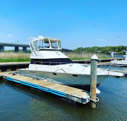 Pulverização excessiva em Old Saybrook | Silverton Yacht de 37 pés