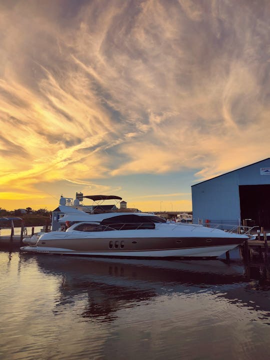 71 Ft Sunseeker Manhattan Flybridge Luxury Yacht