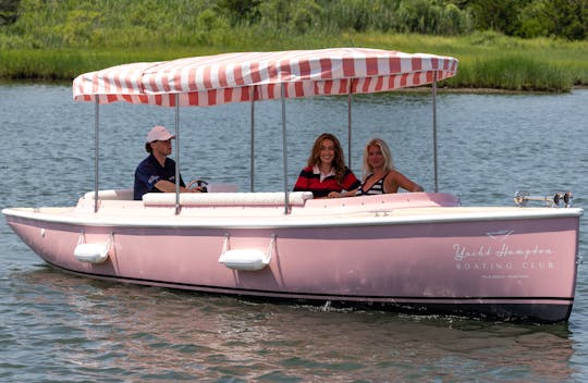  Location de bateau électrique Yacht Hampton de 22 minutes en 2025 à Sag Harbor, New York