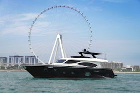 Luxury 90ft Yacht in Dubai Marina