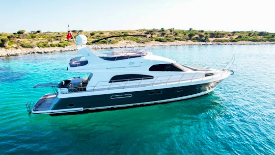 Vip M/Y 65ft for rent in Bodrum (20m)