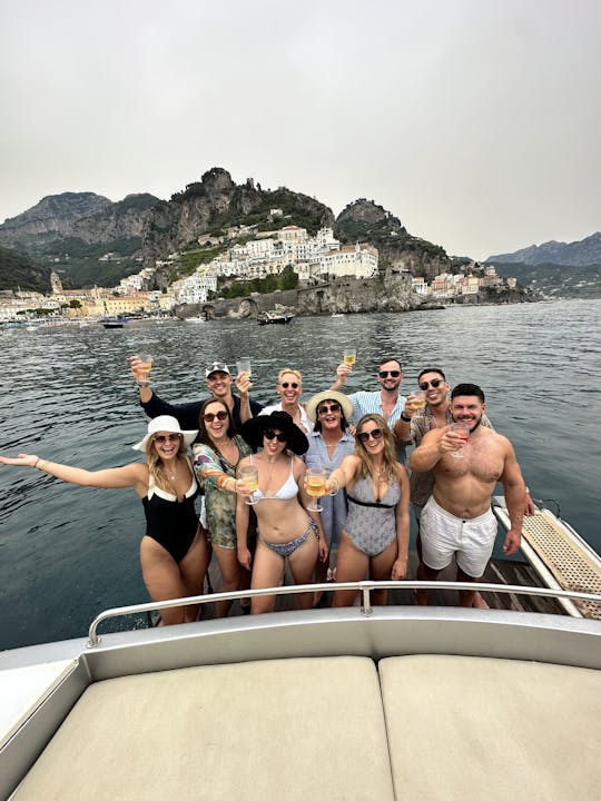 Conam 46 HT Sport Yacht in Amalfi Coast. Sporty and elegant. Really Luxury