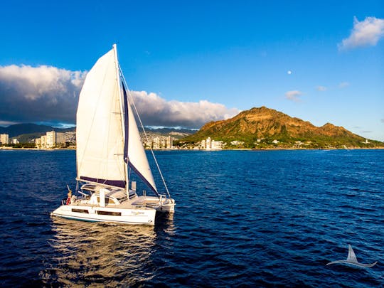 Private Sailing Adventure on a Performance Catamaran in Honolulu, Hawaii