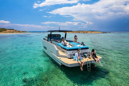 [Melhor escolha]: Cruzeiro de um dia privado em 1852 em um novo barco a motor de luxo