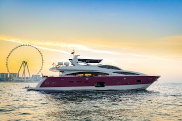 2022 Model Kona 110ft Luxury Yacht Rental in Dubai, UAE