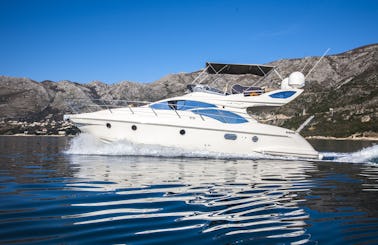 Luxury Motor Yacht Azimut 43 Fly in Dubrovnik Completely Renovated 2022
