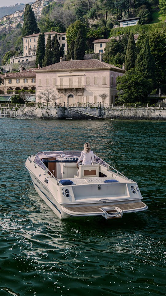 22ft Airon Marine - Lovely Boat Tour on Lake Como