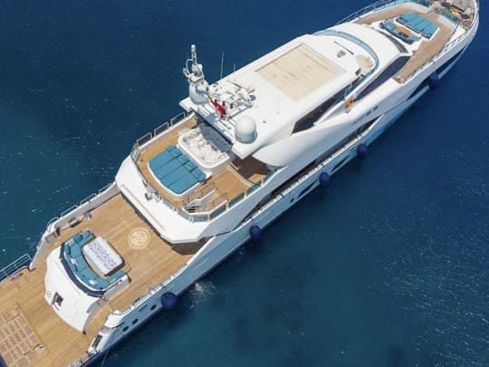 Charter our  138' Adorable Mega Yacht rental in Bodrum, TR