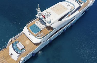 Charter our  138' Adorable Mega Yacht rental in Bodrum, TR