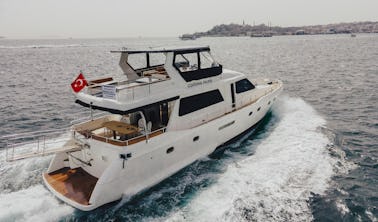 Ferretti 79ft Luxury - İstanbul Mix Sunset Yacht Tour!!