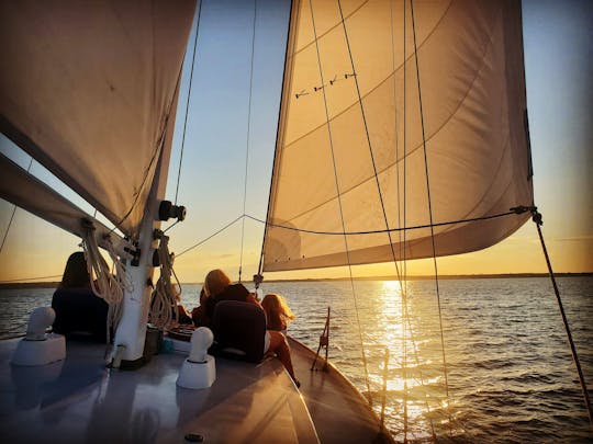 Captained sail on "Surprise", a beautiful and comfortable 50' wooden ketch