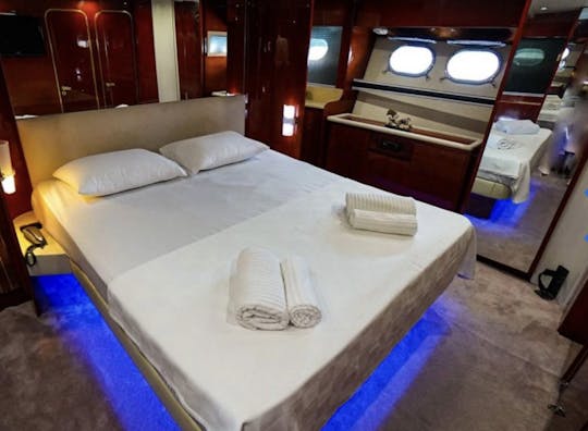 Charter our 26 meter luxury custom made motoryacht rental in Bodrum