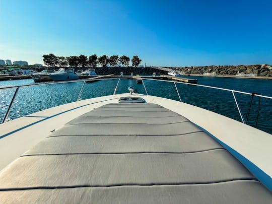 Fiesta Vee 330 de lujo Rinker de 33 pies con sonido de primera calidad