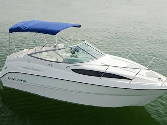 Barco pequeno Bayliner Ciera 245 | 7 pessoas | $150 horas