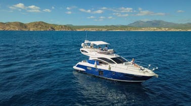 Luxury 38 ft Double Deck Yacht for 12 passengers