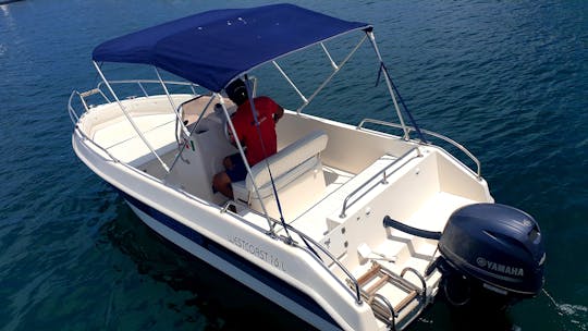 Consola central Romar Mirage 5.7 m 19 pies en alquiler en Forio, Ischia