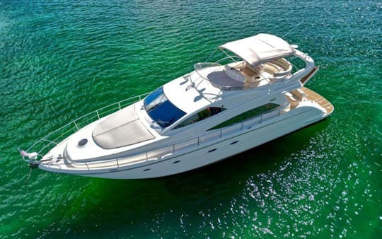 58 ft Yacht Rental by Al Yusr Yachts in Dubai Marina – Up to 20 Guests