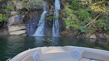 Magical Memories at Lake Jocassee on a 24 foot power boat