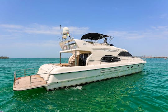 Luxury Azimut Italian 68 feet Yacht with Jet Ski in Dubai Marina Lowest price