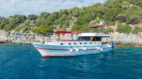 18 Meters Sailing Gulet With 3 Spacious Cabins