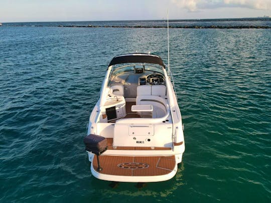 Coming to the best beach of Miami! Rent 37ft Formula Motor Yacht