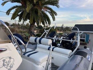 Remodeled Sport RIB- Twin outboard