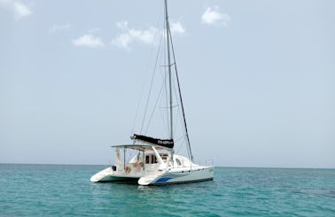 Tour in Las Terrenas on 45ft Fountaine Pajot Sailing Catamaran