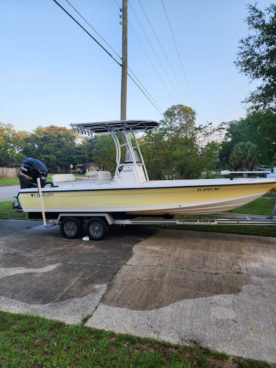 22ft Century W/ 250HP Yamaha for rent