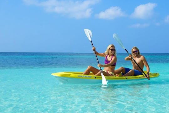 Canoeing in Trincomalee, Sri Lanka