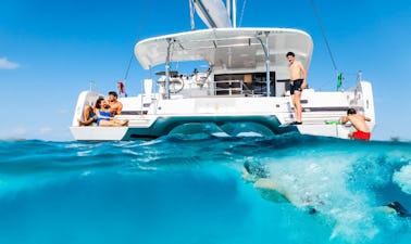 Catamarán VIP de lujo Lagoon 42: tour «Premium» en Lisboa 