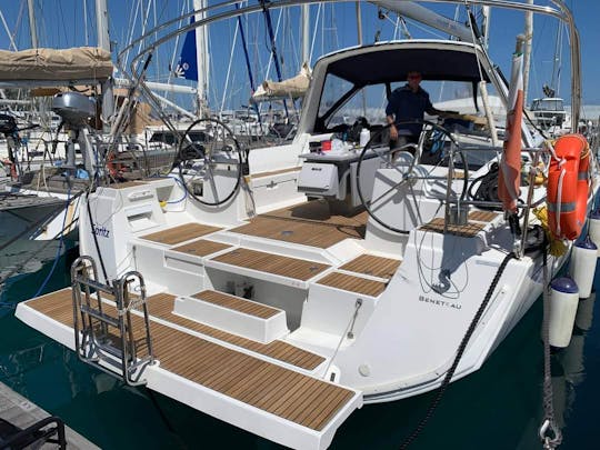 Jeanneau Sun Odyssey 479 for Aeolian Islands from Capo D'Orlando Marina