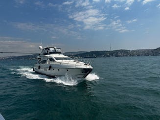 Enjoy with 74ft Motor Yacht Cruise in Istanbul