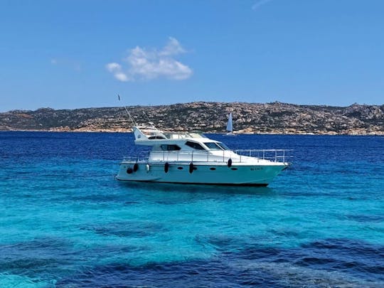 Boat tour experience with motorboat DC12- La Maddalena